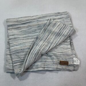 Koolaburra by UGG‎ Striped Throw Blanket Soft Knit Lightweight Boho Cozy